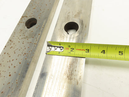 Cincinnati 375 12' x 3/8" Metal Shear Blades 2-3/4"W 12' 6"L  Lot of 2