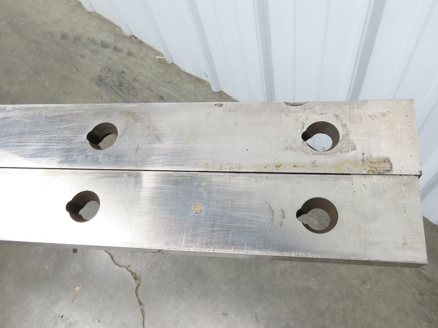 Cincinnati 375 12' x 3/8" Metal Shear Blades 2-3/4"W 12' 6"L  Lot of 2