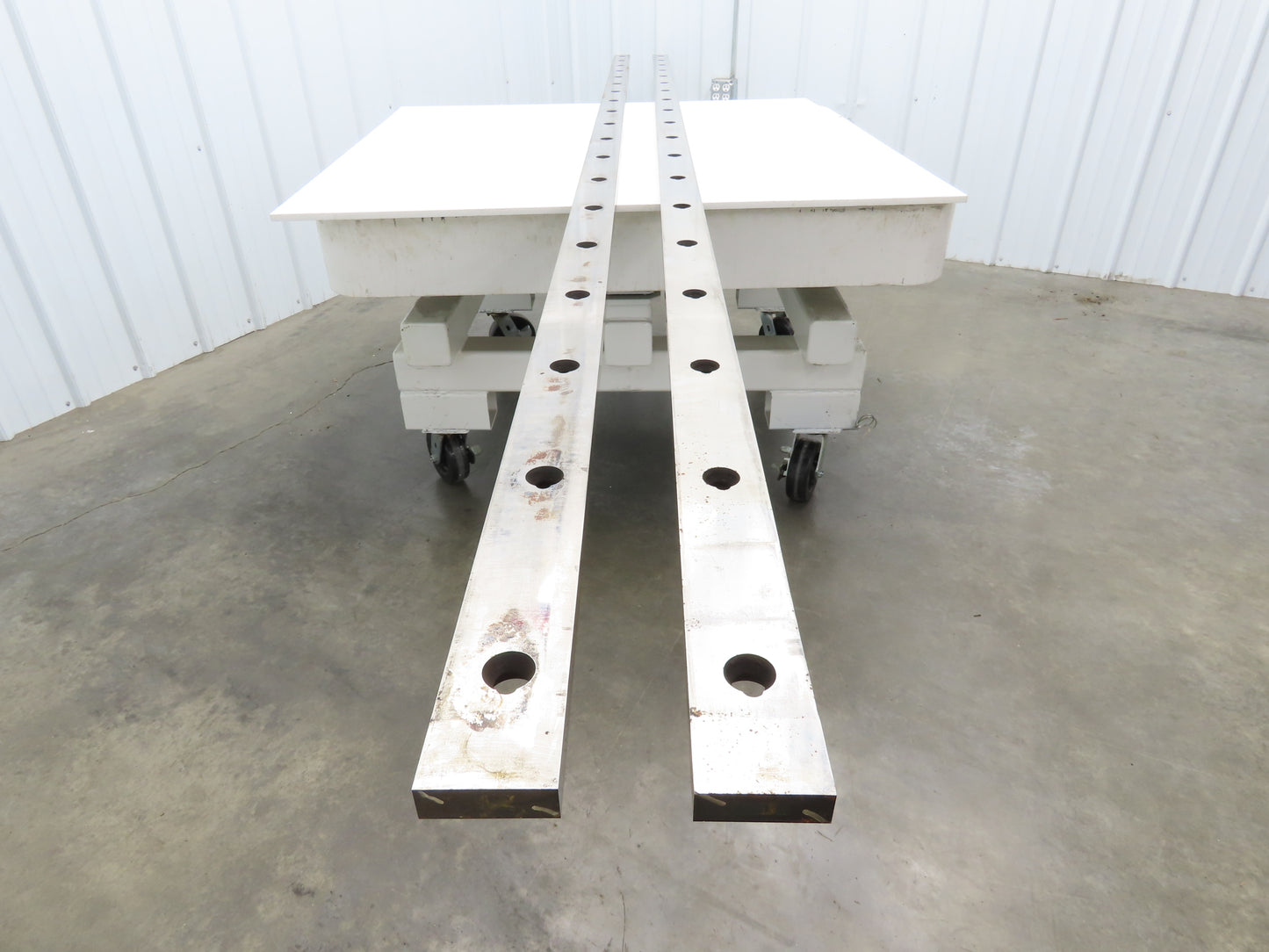 Cincinnati 375 12' x 3/8" Metal Shear Blades 2-3/4"W 12' 6"L  Lot of 2