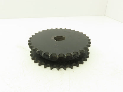 Martin D50-32HT Sprocket Double Roller #50 Chain 32 Teeth 1-1/4"-Bore 1-5/16"C-C