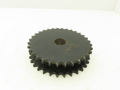 Martin D50-32HT Sprocket Double Roller #50 Chain 32 Teeth 1-1/4"-Bore 1-5/16"C-C