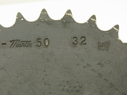 Martin D50-32HT Sprocket Double Roller #50 Chain 32 Teeth 1-1/4"-Bore 1-5/16"C-C
