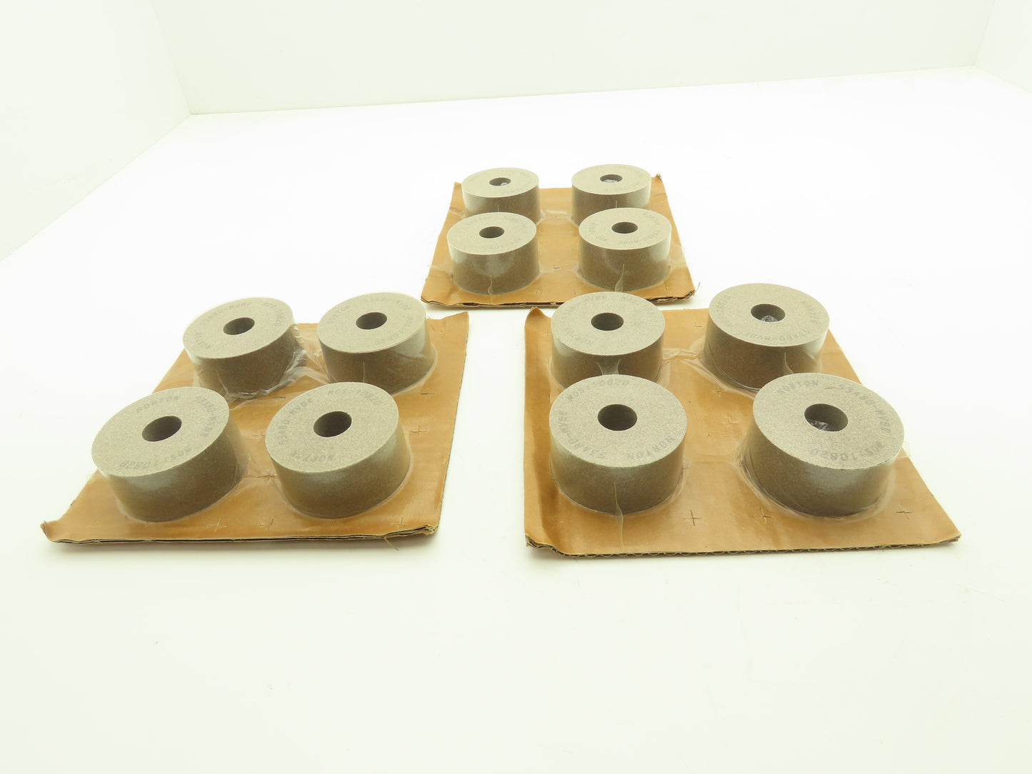 Norton GWBL 510 Alundum Grinding Wheel 3"x1-1/2x3" 10820 RPM Lot of 12