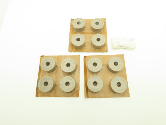 Norton GWBL 510 Alundum Grinding Wheel 3"x1-1/2x3" 10820 RPM Lot of 12