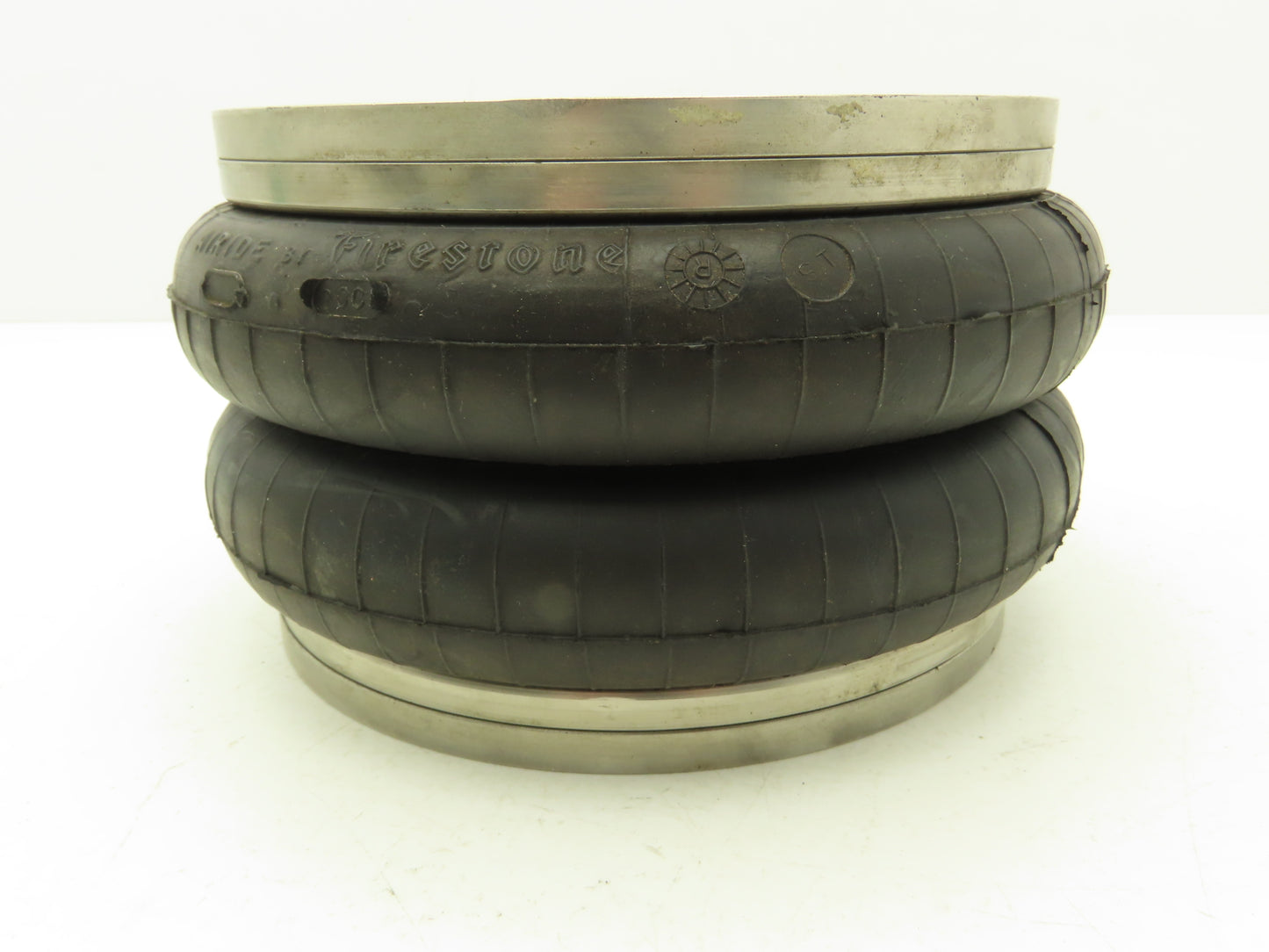 Firestone AY4 638 Air Spring Double Convolution 20C  9"OD SS Bead Plate 8"