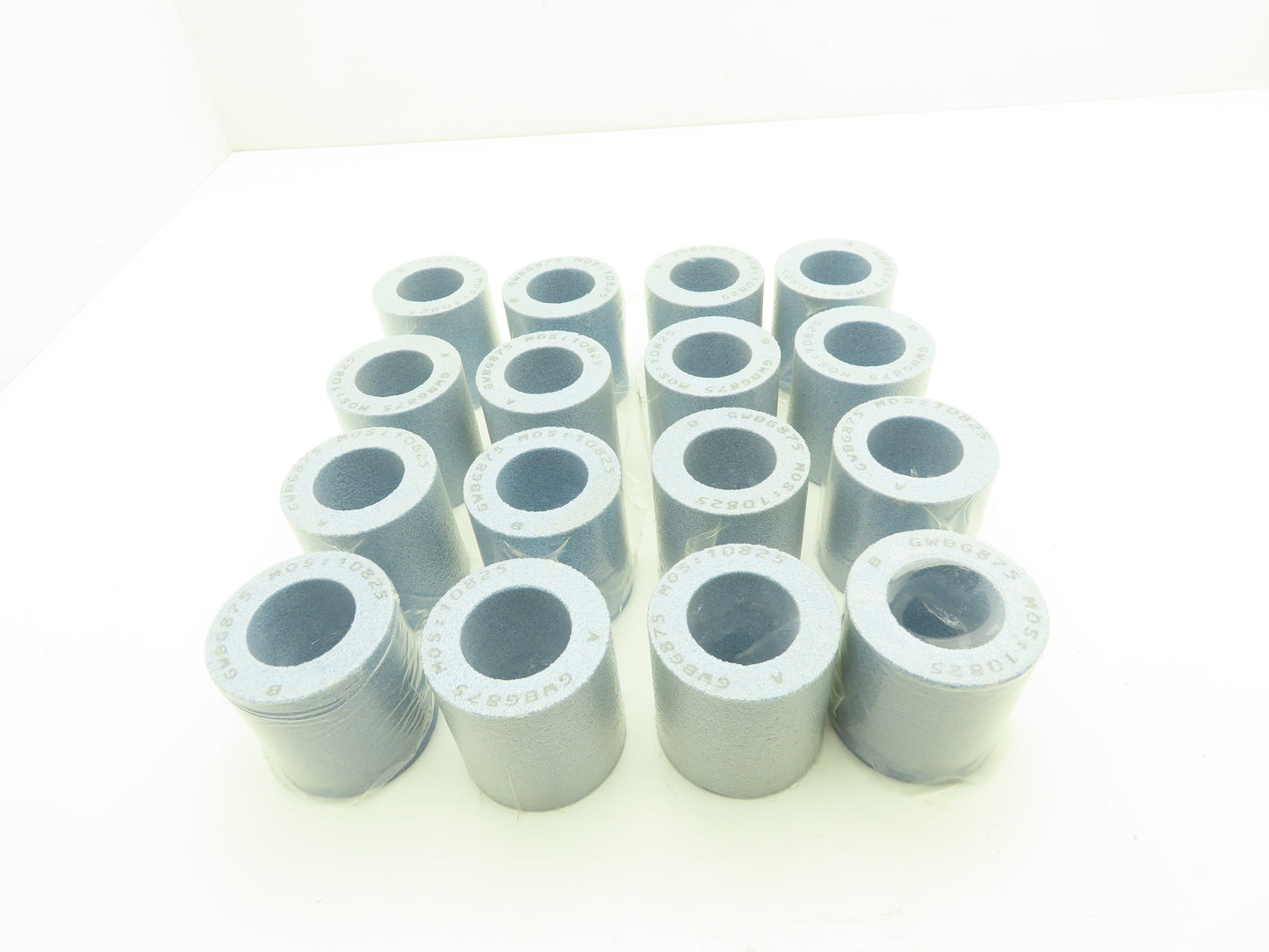 Norton Abrasives GWBG875 Alundum Grinding Wheel 3.0"x6.374x1-3/4" Lot of 8 Sets