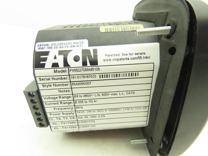 Eaton PXM 2000 Power Xpert Meter w/65C2001G01 10/100BaseT Ethernet Communication