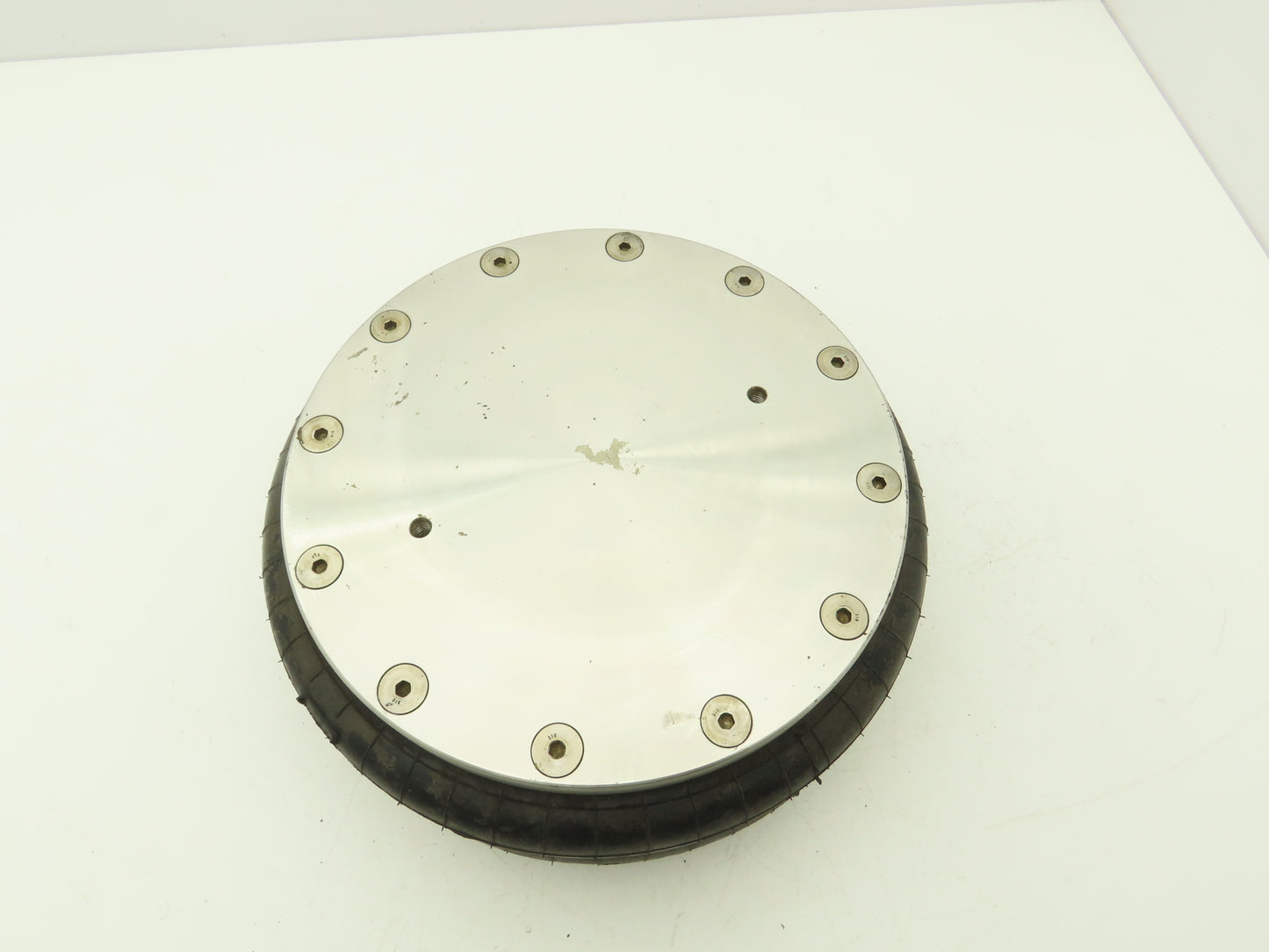 Firestone 22C Airide Airbag Double Convoluted Air Spring 12"OD 10.5" SS Plate