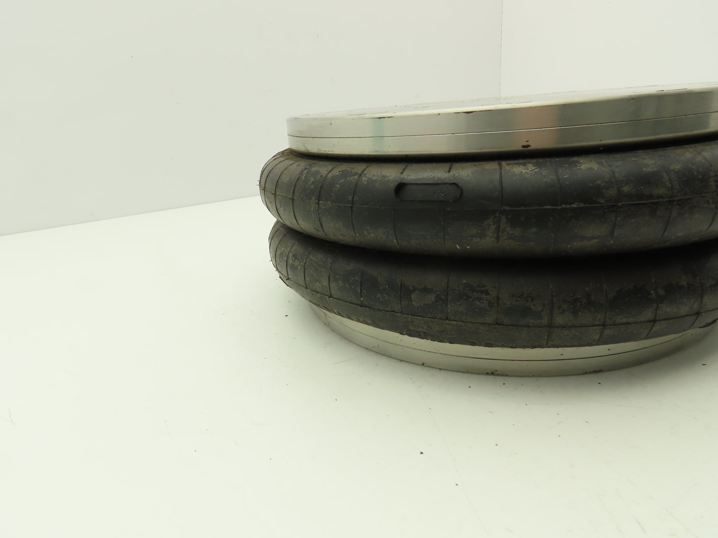Firestone 22C Airide Airbag Double Convoluted Air Spring 12"OD 10.5" SS Plate