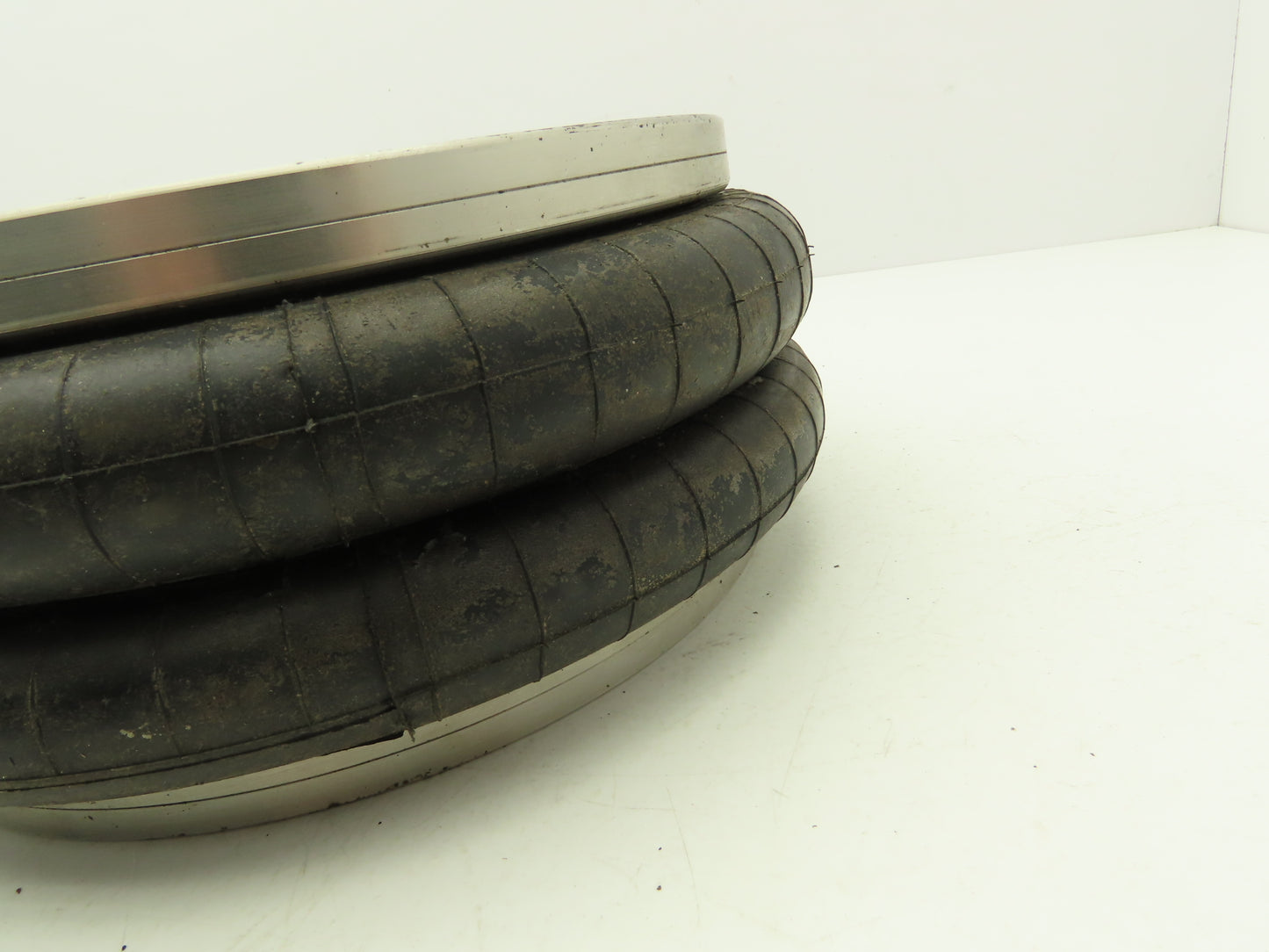 Firestone 22C Airide Airbag Double Convoluted Air Spring 12"OD 10.5" SS Plate