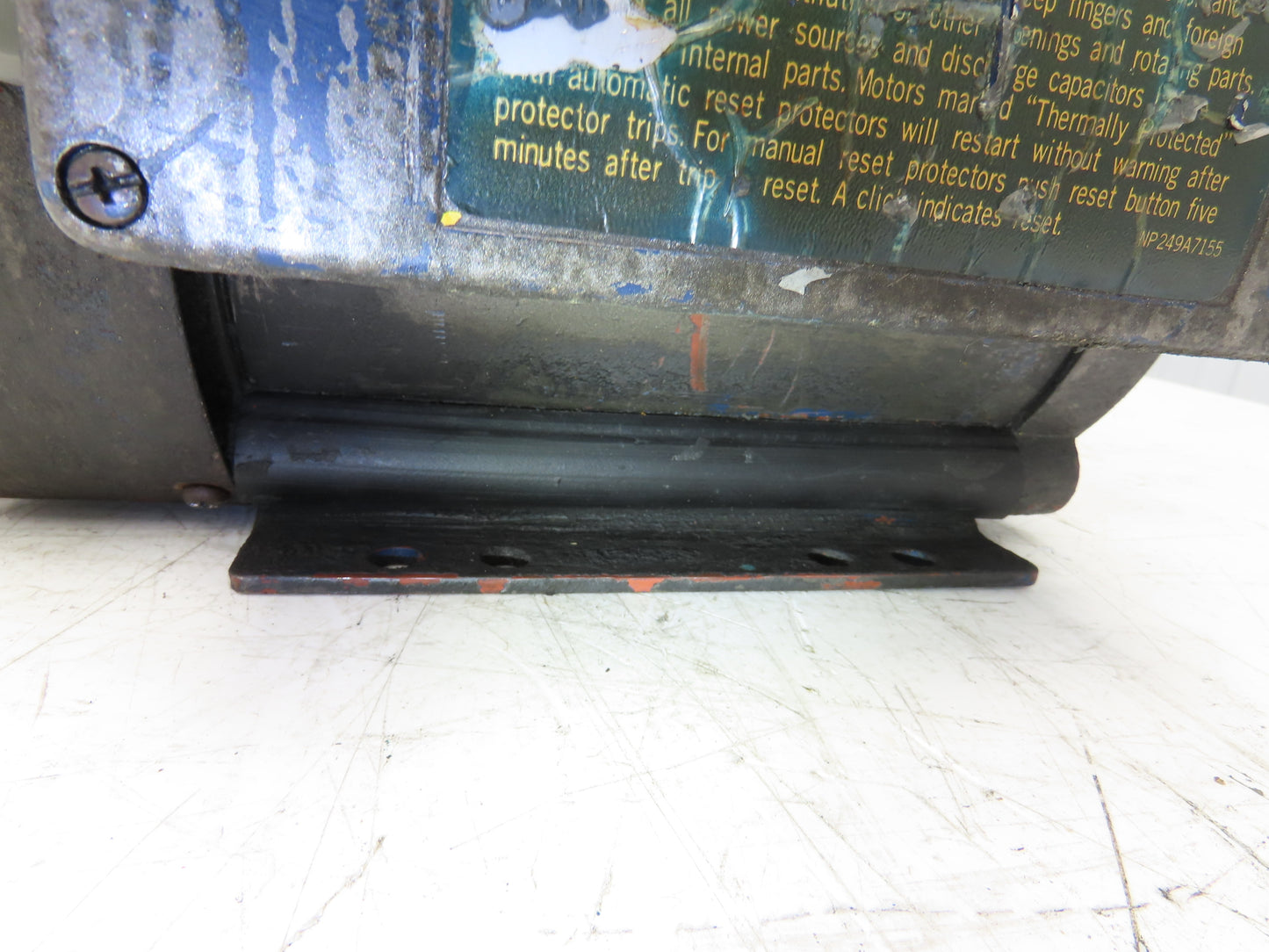 General Electric 5KW184BD205A AC Motor 5Hp 1725rpm 230/460V 60Hz 3Ph 184T Frame