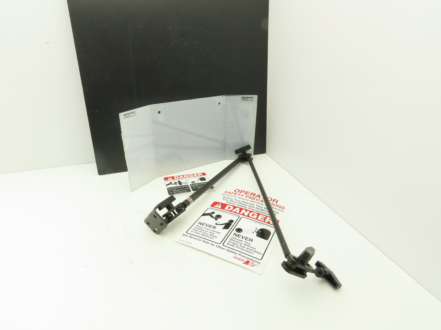 Rockford Systems KYF056 Ball & Socket Arm 44" W Safety Sheild 18-1/2" x 9-1/2"