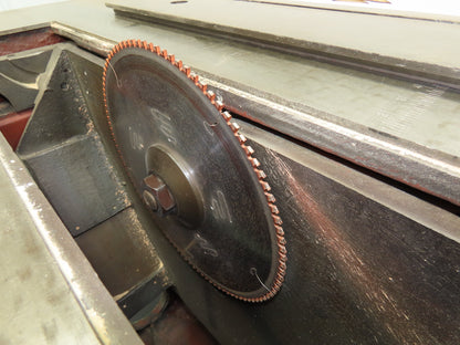 Tannewitz U Woodworking Miter Table Saw 20" Blade 5hp 230/460V Tilting Arbor