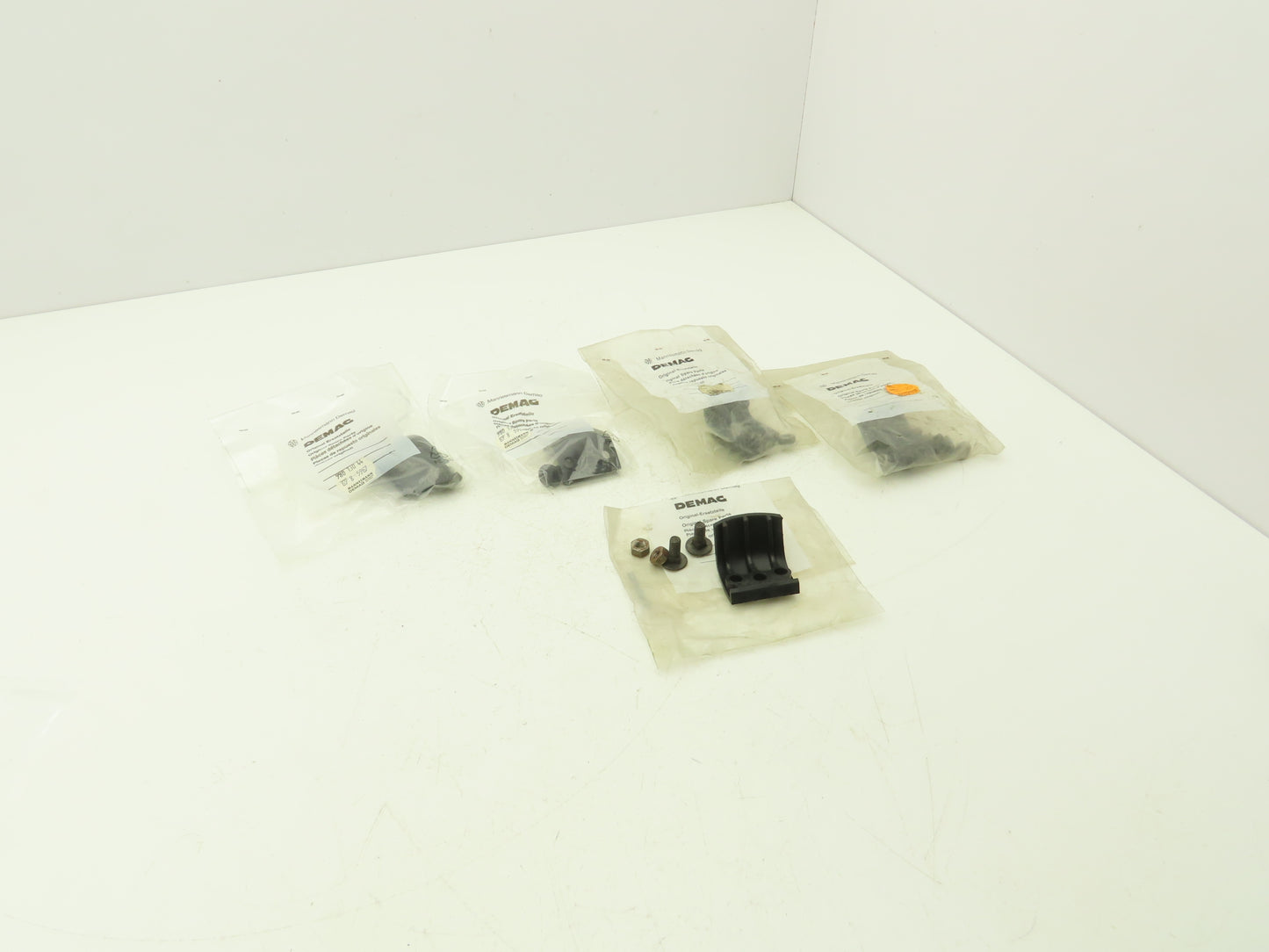 Demag Crane 980 130 44 KBK I Track Buffer Bracket Black  Lot of 5