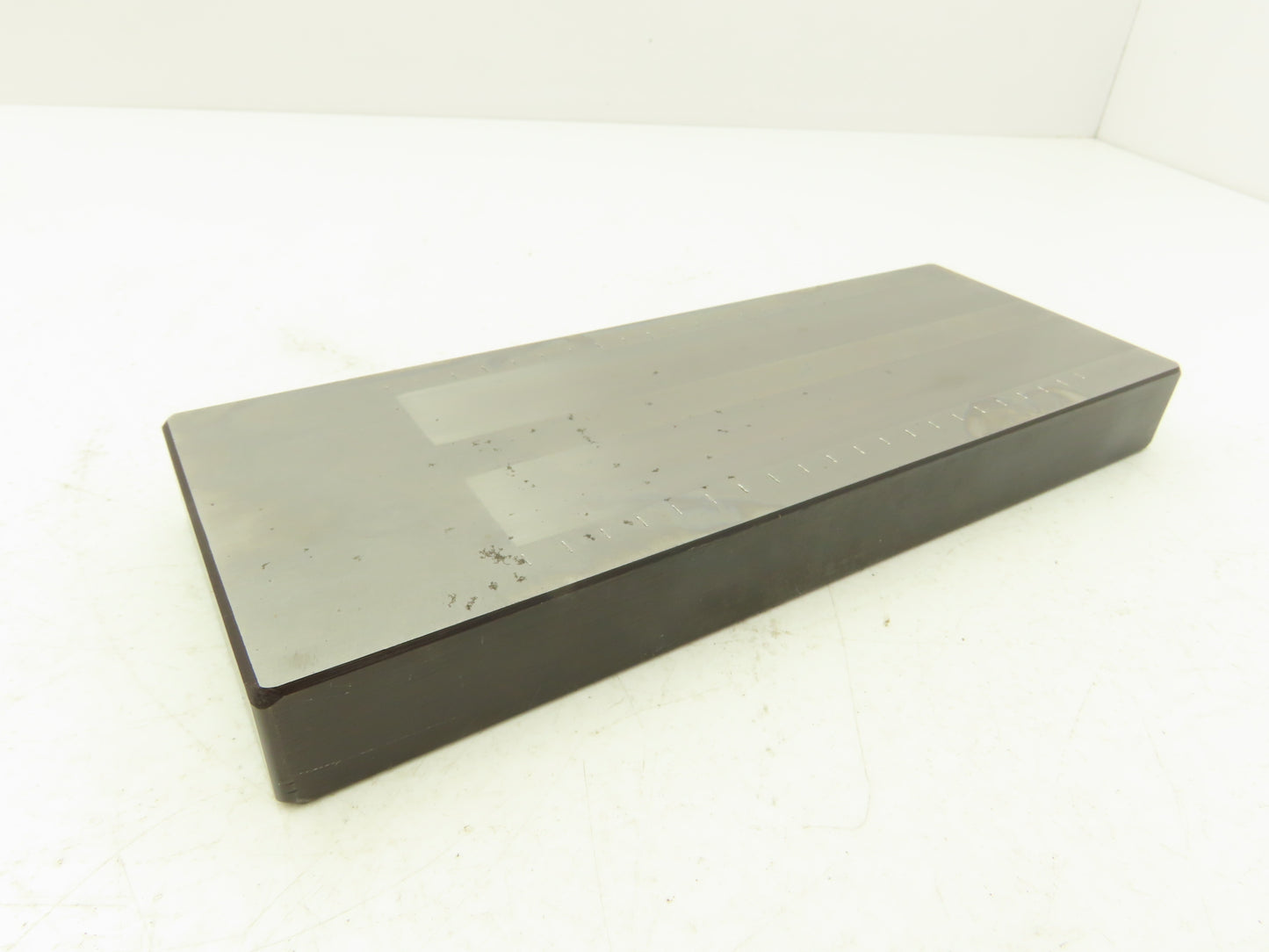 Fineness of Grind Gauge Steel Chrome Block Grindometer G-1 Ink Gage 0-20 Scraper