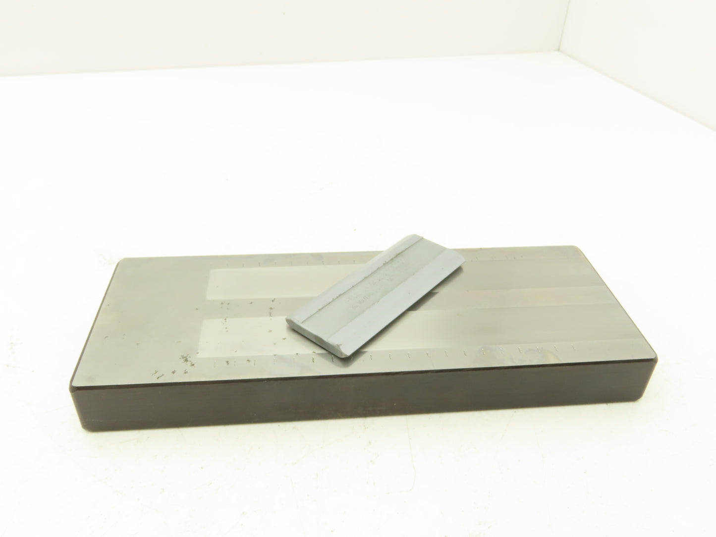 Fineness of Grind Gauge Steel Chrome Block Grindometer G-1 Ink Gage 0-20 Scraper