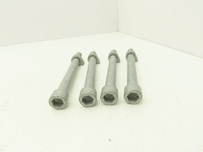 Demag Crane 85825844 KBK II-H Hoist Hex Head Screw Set M16x2.0 Bolt  Lot of 4