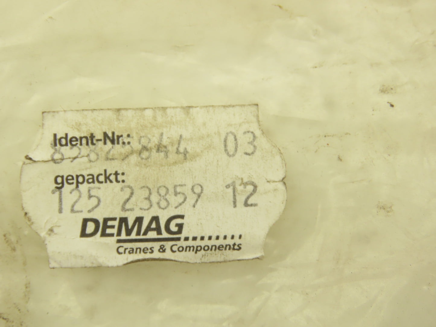 Demag Crane 85825844 KBK II-H Hoist Hex Head Screw Set M16x2.0 Bolt  Lot of 4