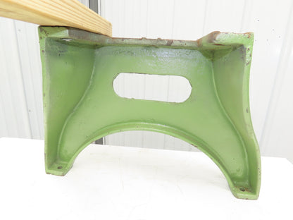 Moak Vintage Cast Iron Coffee Table Base Legs 16-3/4" Antique Planer 3 Leg Set