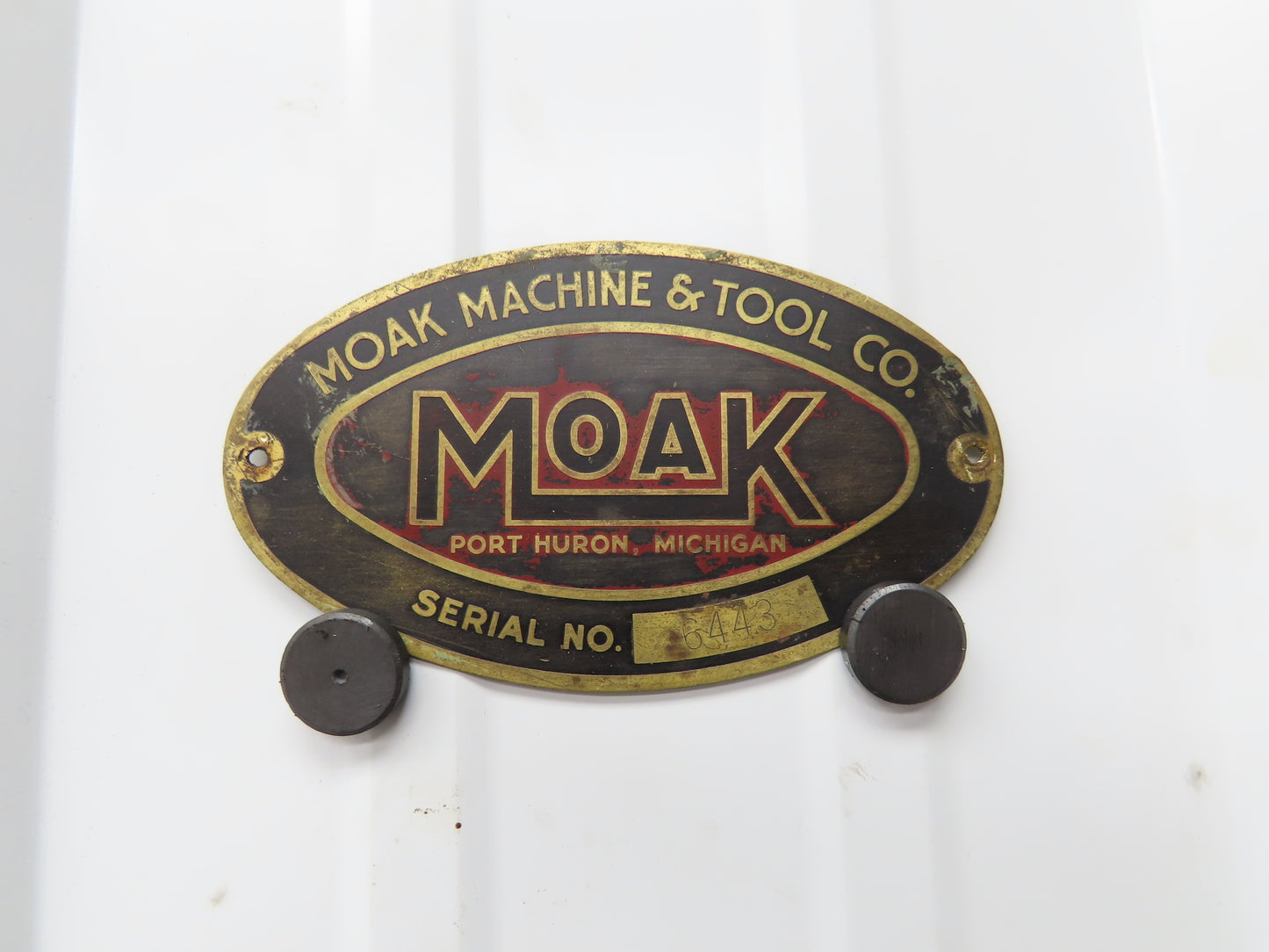 Moak Vintage Cast Iron Coffee Table Base Legs 16-3/4" Antique Planer 3 Leg Set