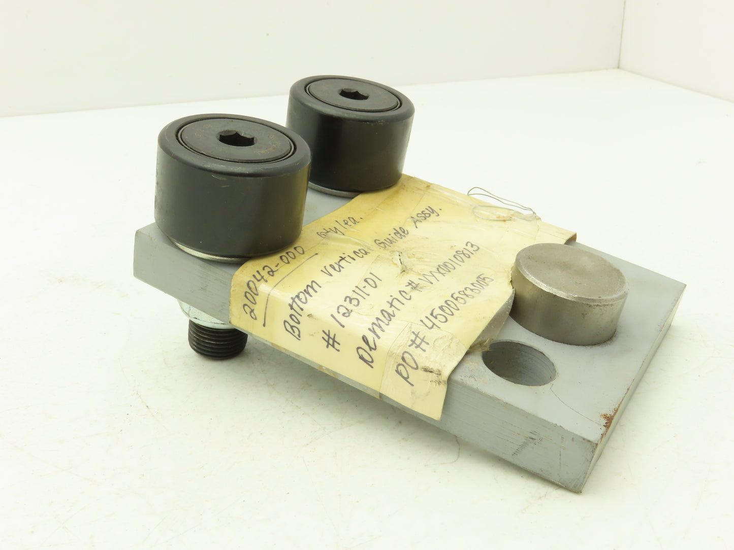 Dematic 20042-000 Load Wheel Assembly Bottom Vertical Guide CF2SB 2" Rollers