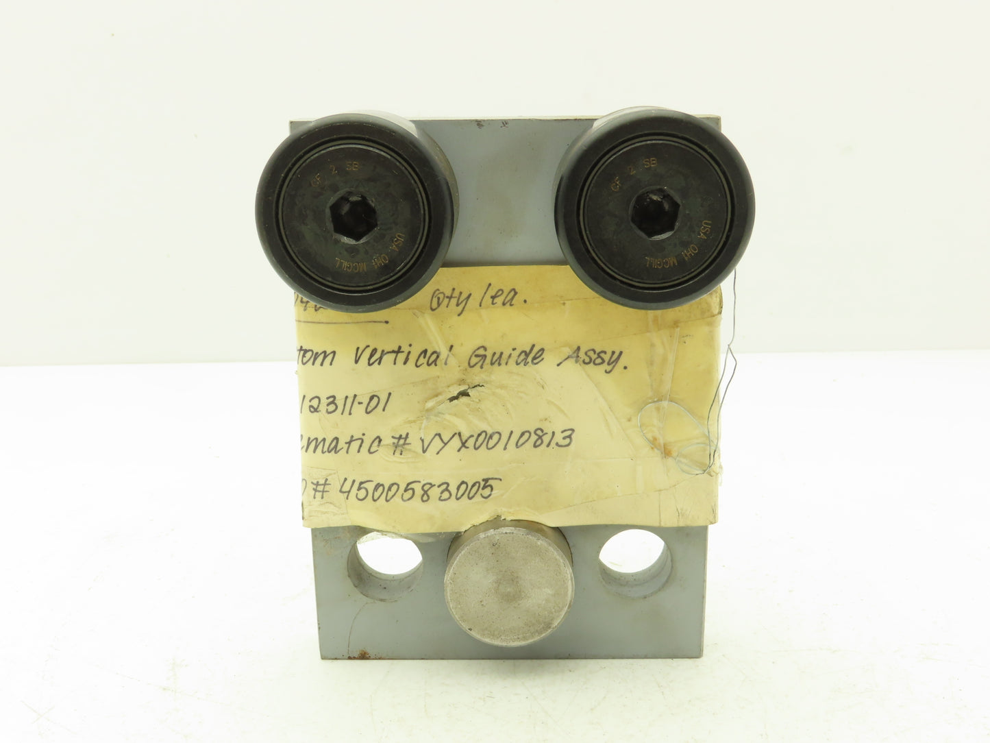 Dematic 20042-000 Load Wheel Assembly Bottom Vertical Guide CF2SB 2" Rollers