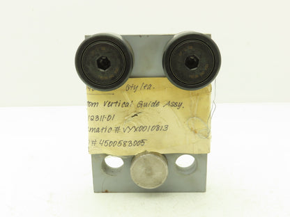 Dematic 20042-000 Load Wheel Assembly Bottom Vertical Guide CF2SB 2" Rollers