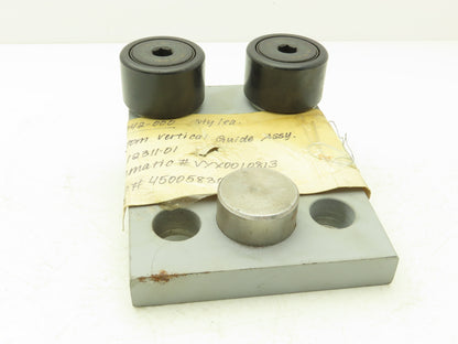 Dematic 20042-000 Load Wheel Assembly Bottom Vertical Guide CF2SB 2" Rollers