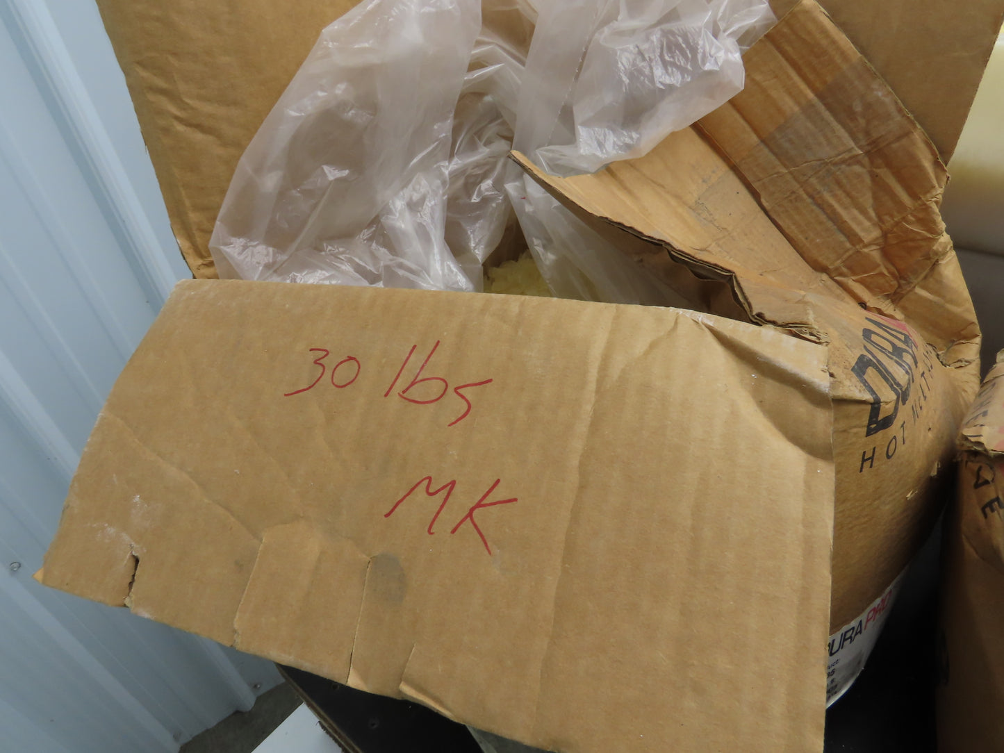 IFS Dura Pro M-235 Hot Melt Glue Chips/Slats Pellets  Bulk Lot 230 Lbs