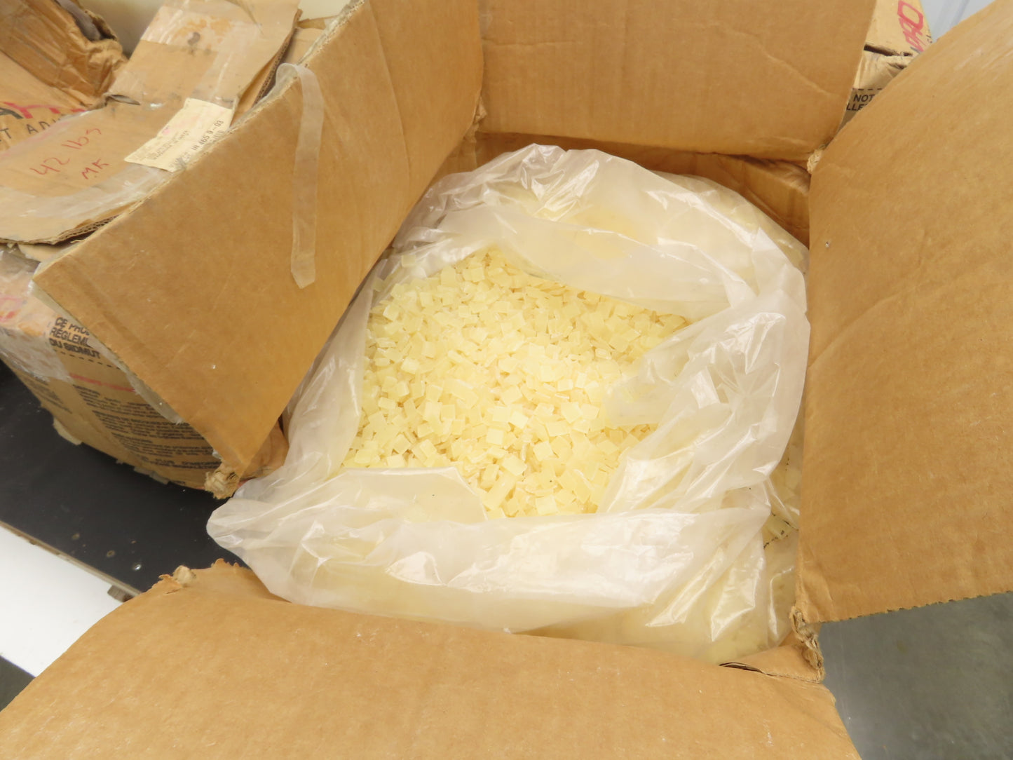 IFS Dura Pro M-235 Hot Melt Glue Chips/Slats Pellets  Bulk Lot 230 Lbs