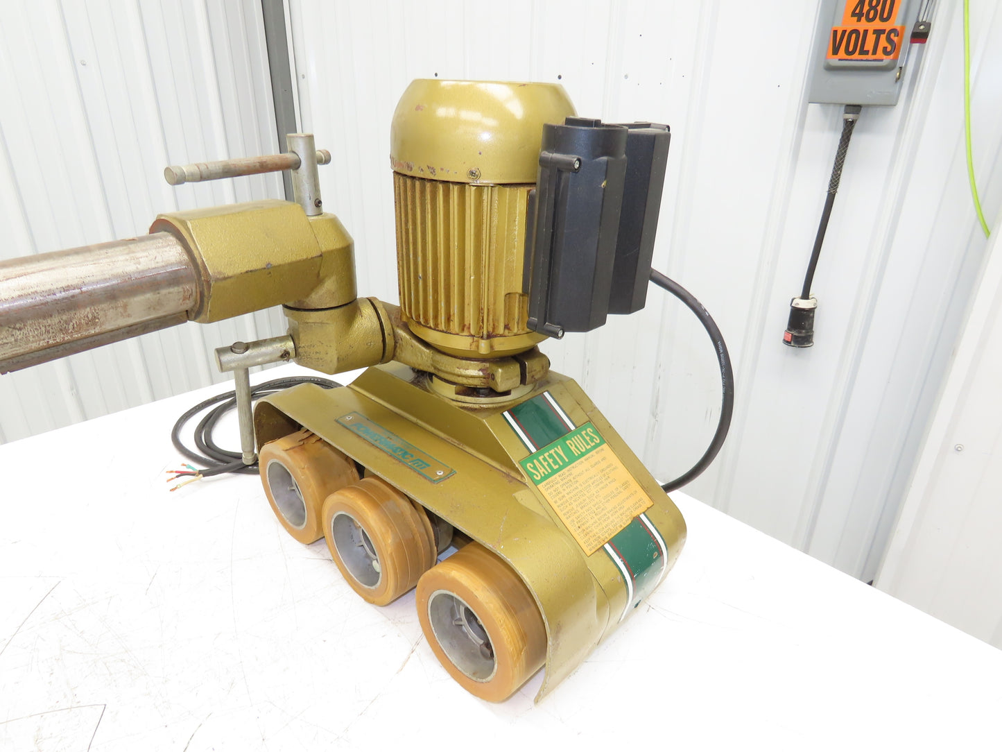 Powermatic PH3 Table Saw Power Feed Roll Feeder 1Hp 230V 3PH 3-Roller 4-Speed