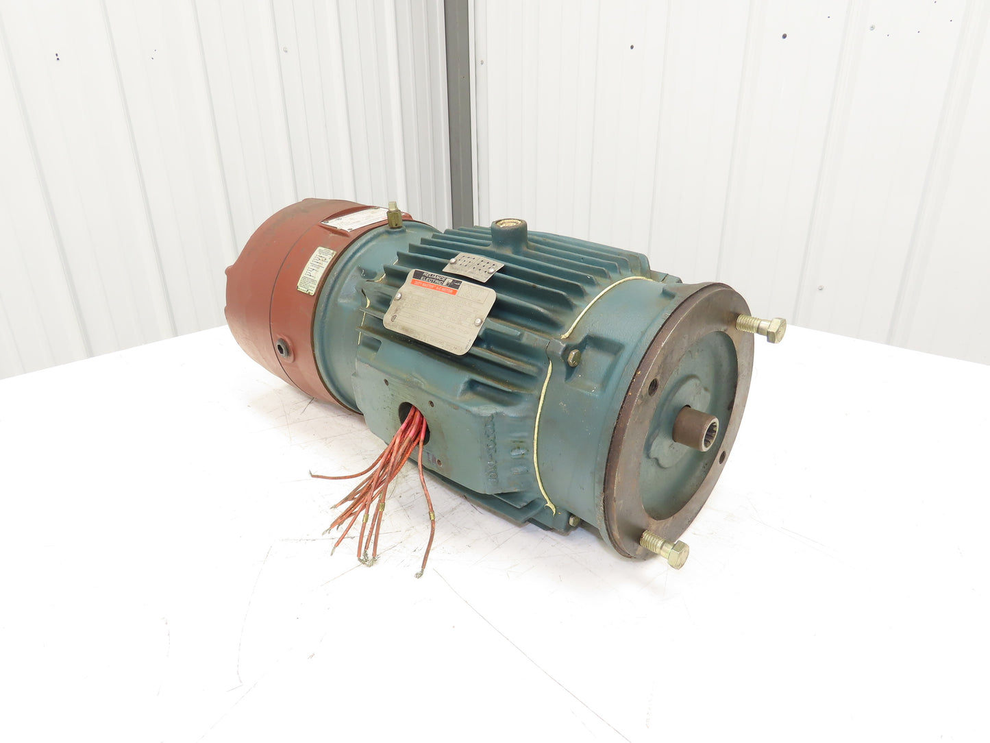 Reliance Electric 3YR115316A1 XT Stearns Brake Motor 3Hp 1570rpm 460V 3PH 180TY