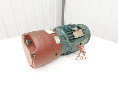 Reliance Electric 3YR115316A1 XT Stearns Brake Motor 3Hp 1570rpm 460V 3PH 180TY