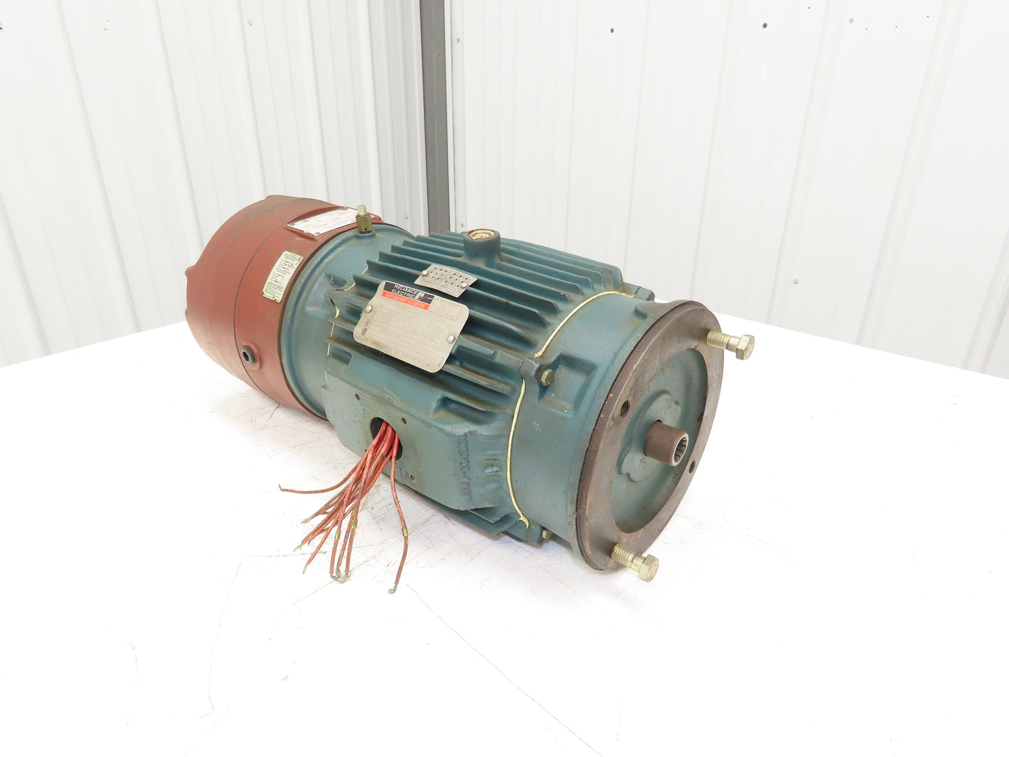 Reliance Electric 3YR115316A1 XT Stearns Brake Motor 3Hp 1570rpm 460V 3PH 180TY
