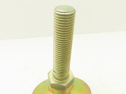 Carr Lane CL-16-SLF Stud Leveling Foot Zink Plated 4" Pad 1" Stud Lot of 4