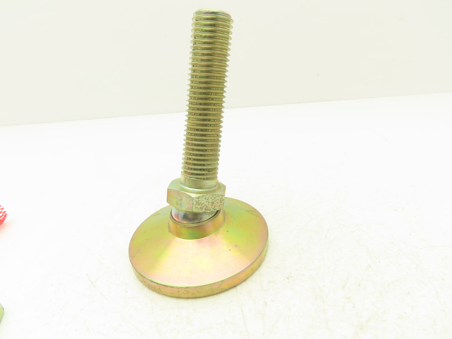 Carr Lane CL-16-SLF Stud Leveling Foot Zink Plated 4" Pad 1" Stud Lot of 4