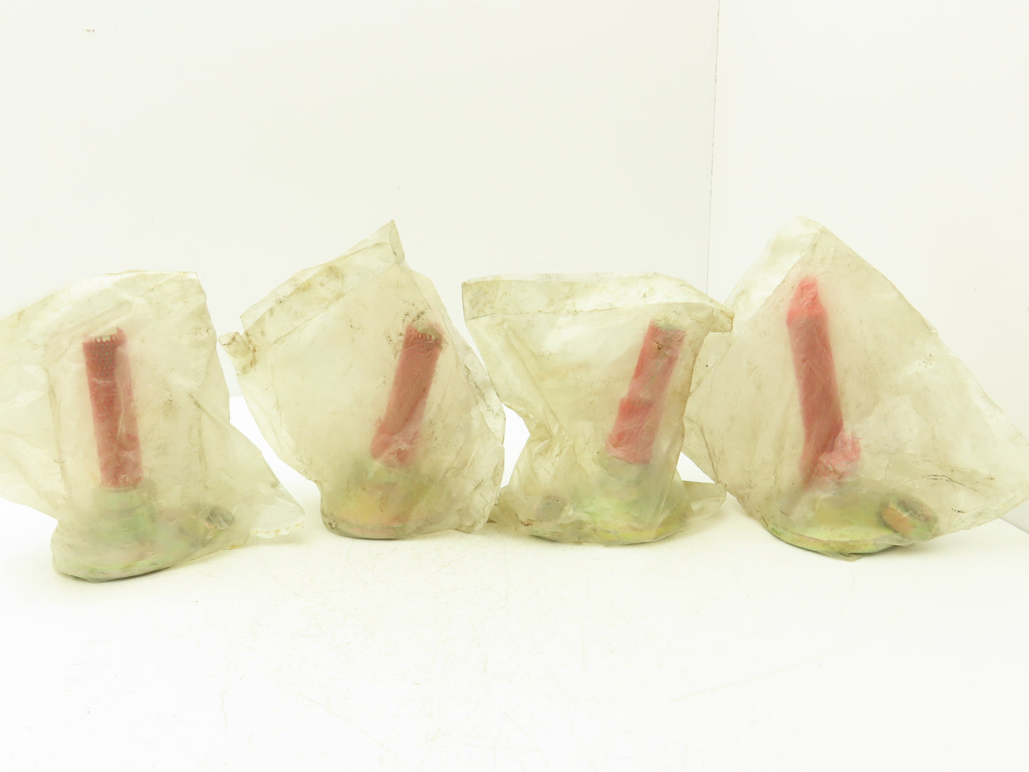 Carr Lane CL-16-SLF Stud Leveling Foot Zink Plated 4" Pad 1" Stud Lot of 4