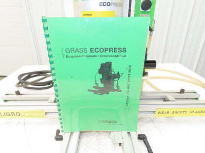Grass ECO Press P Hinge Boring Machine 220V 1Ph 1.5 HP Pneumatic Insertion