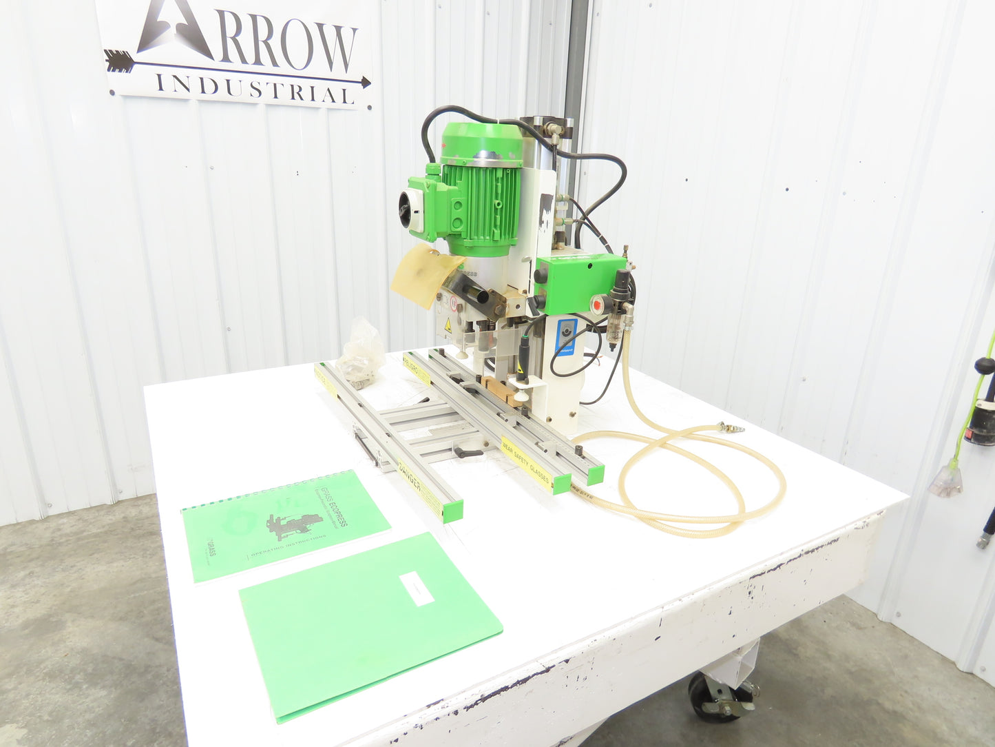 Grass ECO Press P Hinge Boring Machine 220V 1Ph 1.5 HP Pneumatic Insertion