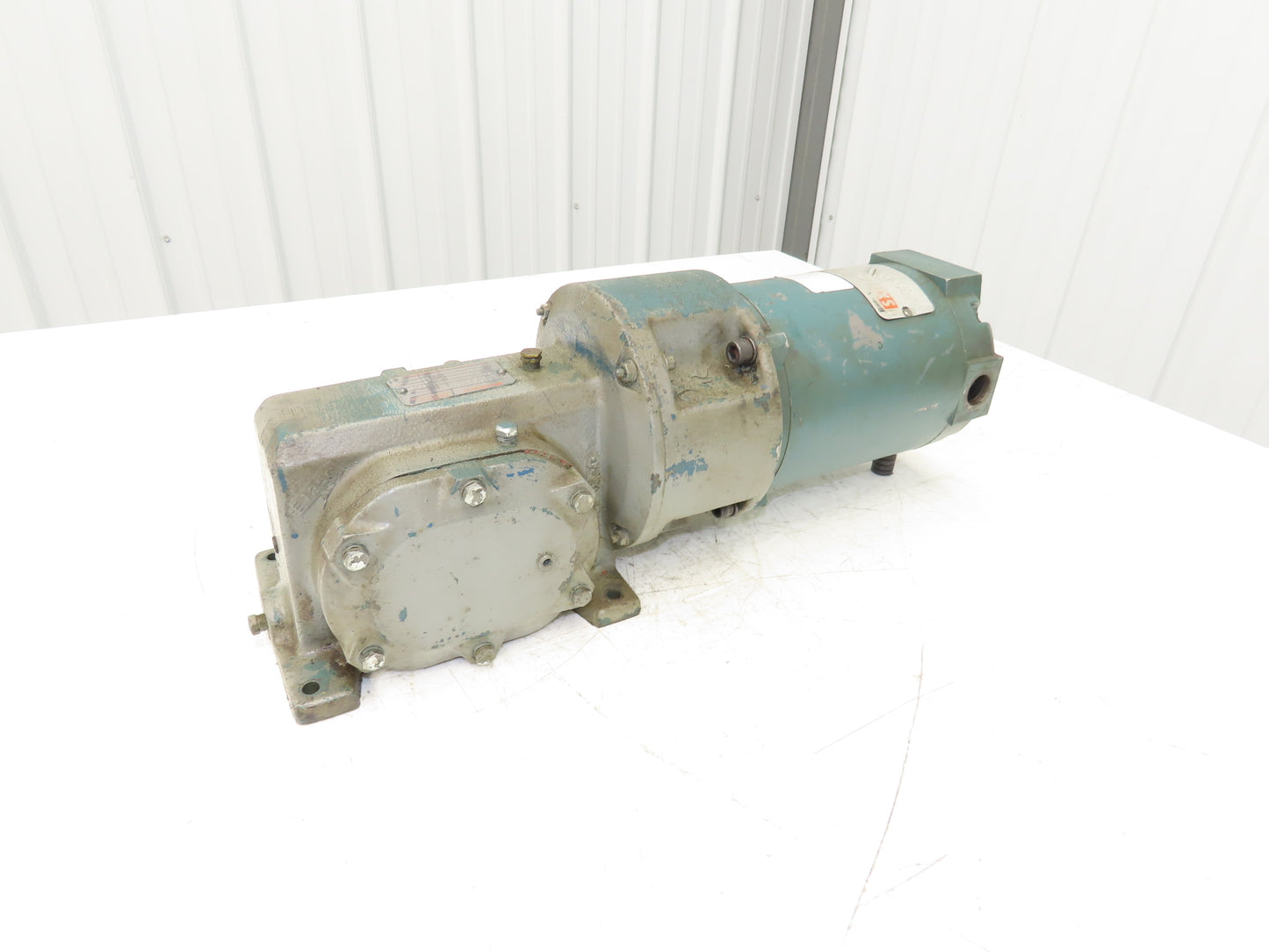 Reliance P56X3002N-NU Gearmotor 60:1 Dodge Reducer 29rpm 1/3Hp 230/460V 56C RH