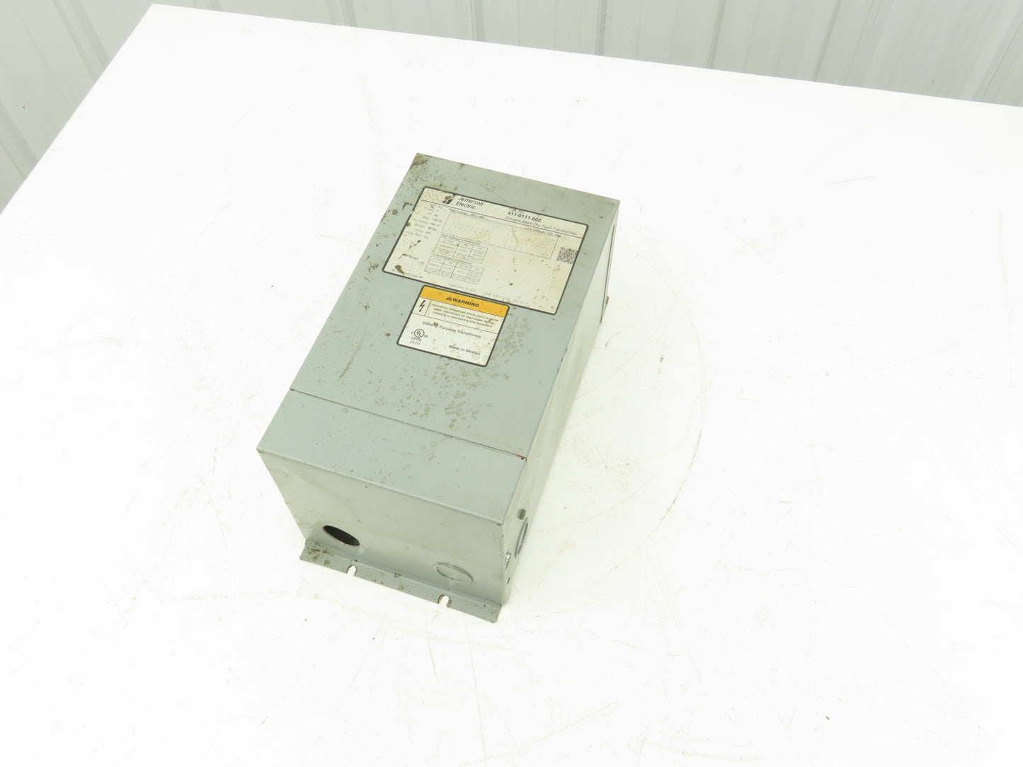 Jefferson 411-0111-000 Transformer 5kva 240/480HV 120/240LV 1PH Type 3R