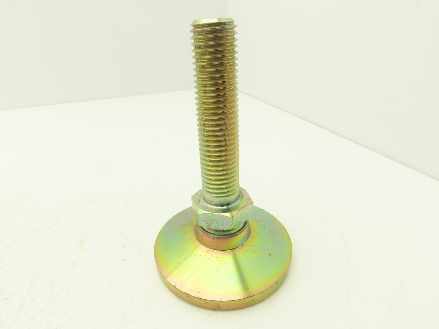 Carr Lane CL-16-SLF Stud Leveling Foot Zink Plated 4" Pad 1" Stud Lot of 4 Read