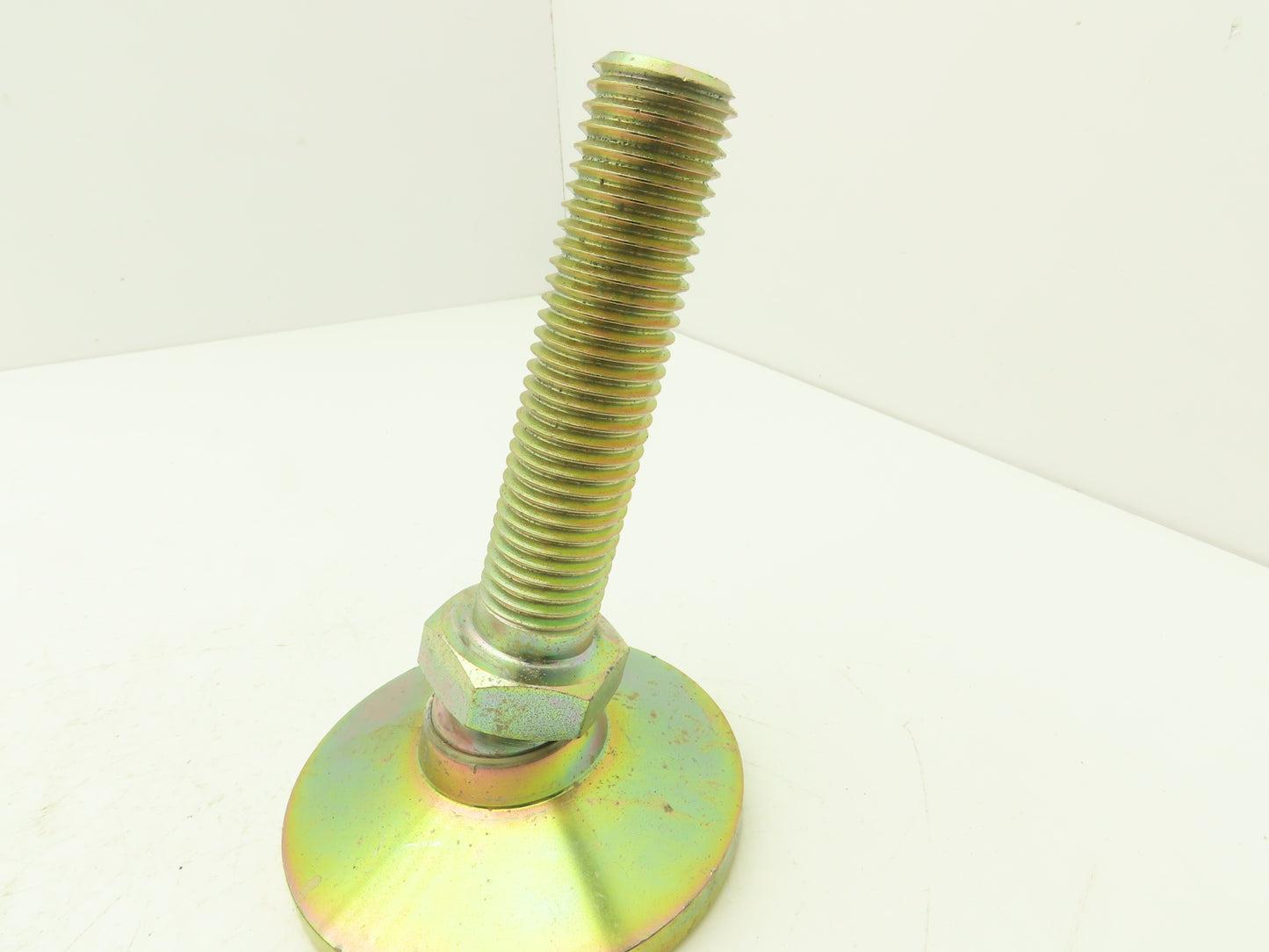 Carr Lane CL-16-SLF Stud Leveling Foot Zink Plated 4" Pad 1" Stud Lot of 4 Read