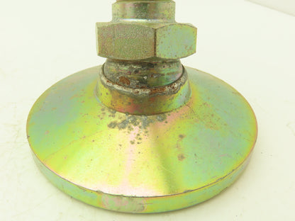 Carr Lane CL-16-SLF Stud Leveling Foot Zink Plated 4" Pad 1" Stud Lot of 4 Read