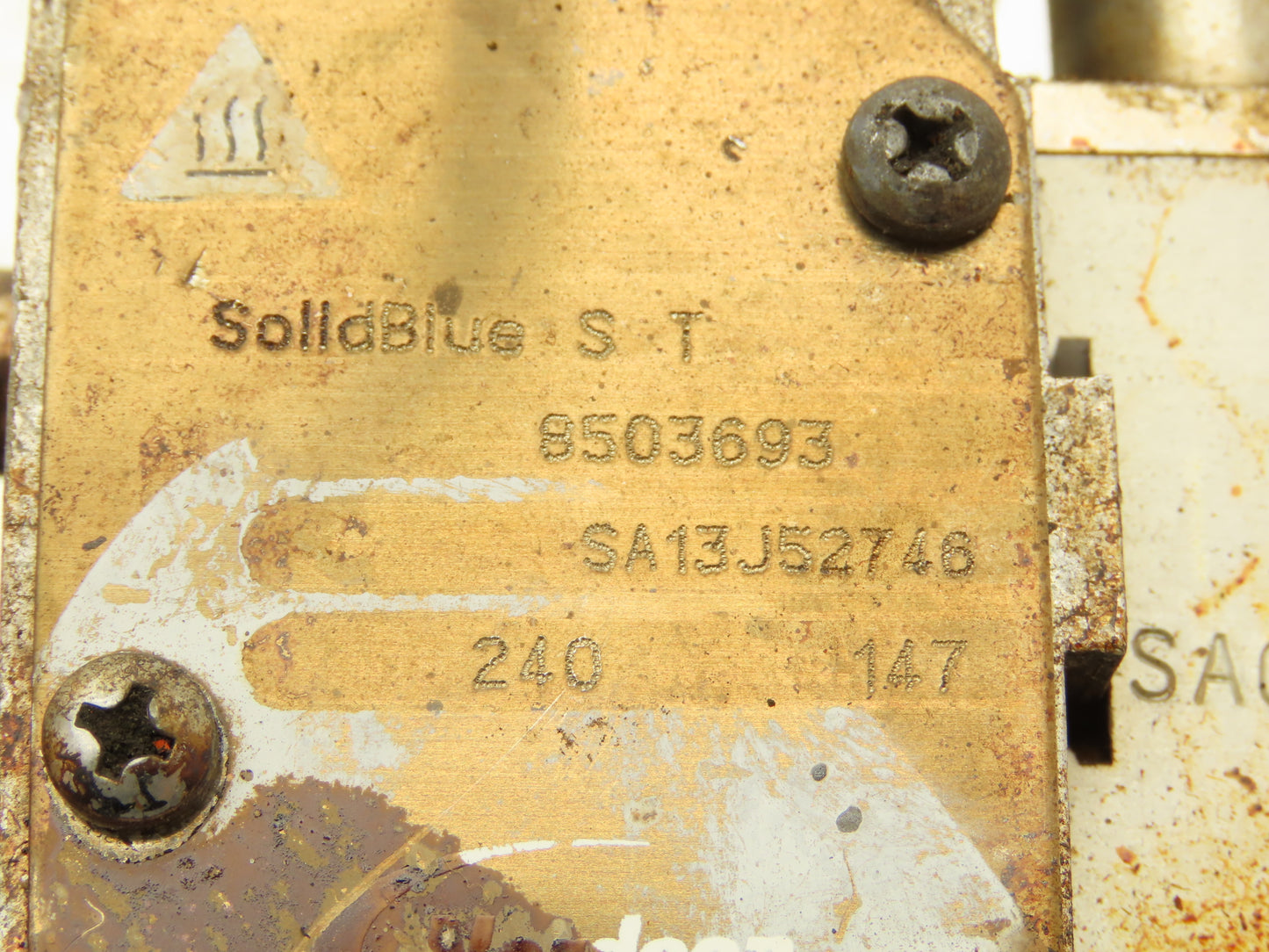 Nordson 8503693 Solidblue S T Hot Melt Adhesive Glue Gun Applicator 240V