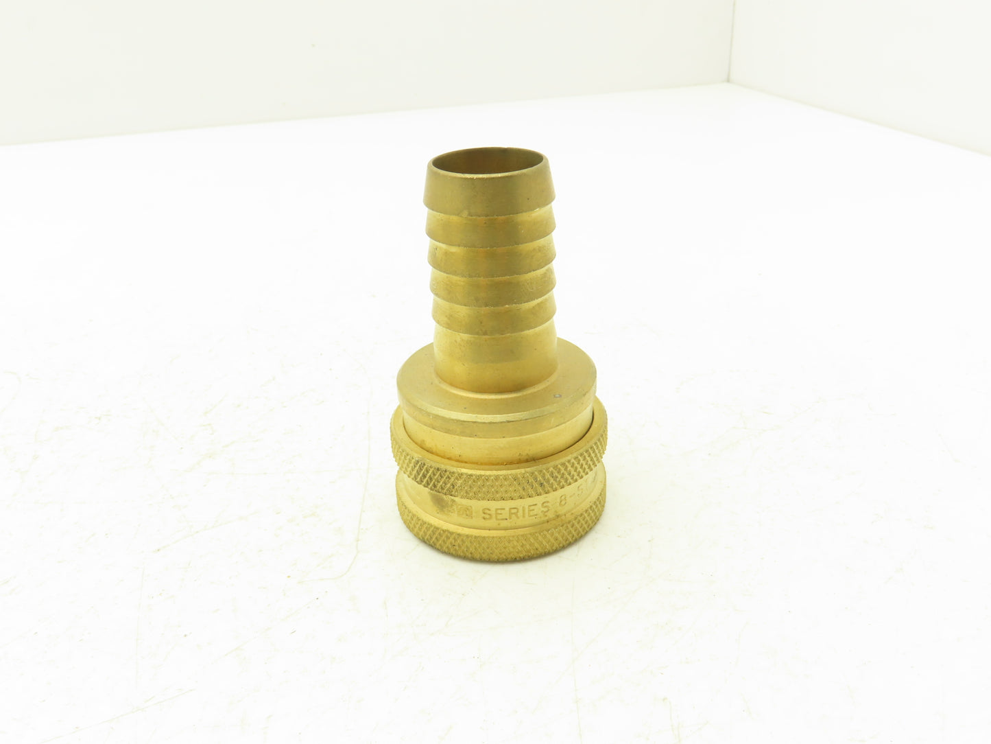 Hansen 8-ST Quick Disconnect Coupling ST Series 1" Hose 1" Body NBR Seal Brass