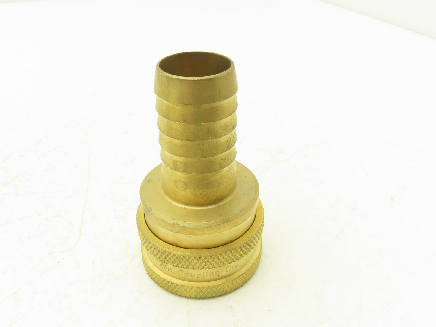 Hansen 8-ST Quick Disconnect Coupling ST Series 1" Hose 1" Body NBR Seal Brass