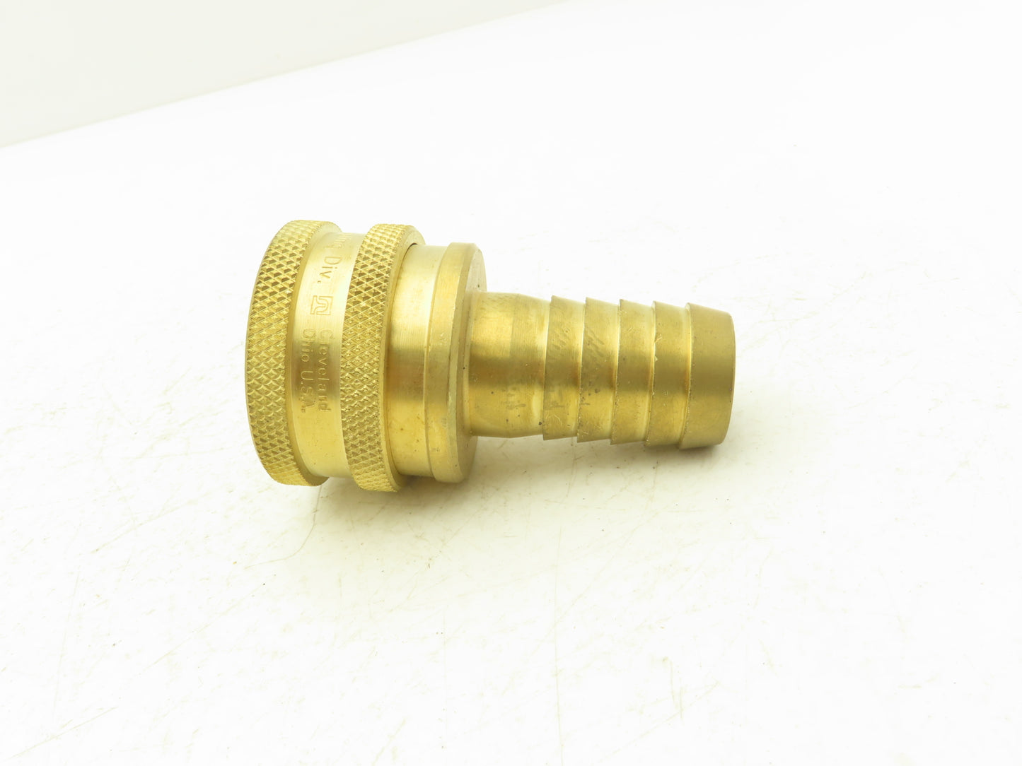 Hansen 8-ST Quick Disconnect Coupling ST Series 1" Hose 1" Body NBR Seal Brass