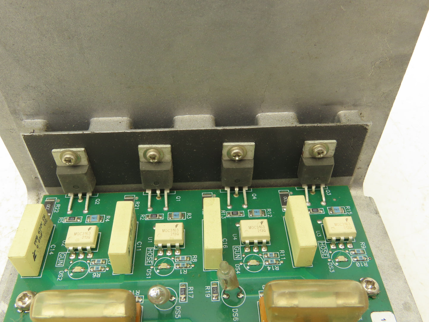 Nordson 1017581C02 Pro Blue Hot Melt Glue Machine Control Module Heat Sink