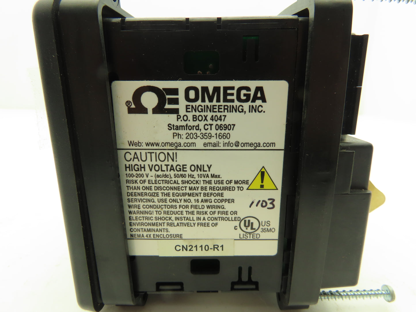 Omega CN2110-R1 Temperature Controller Module 120-240VAC